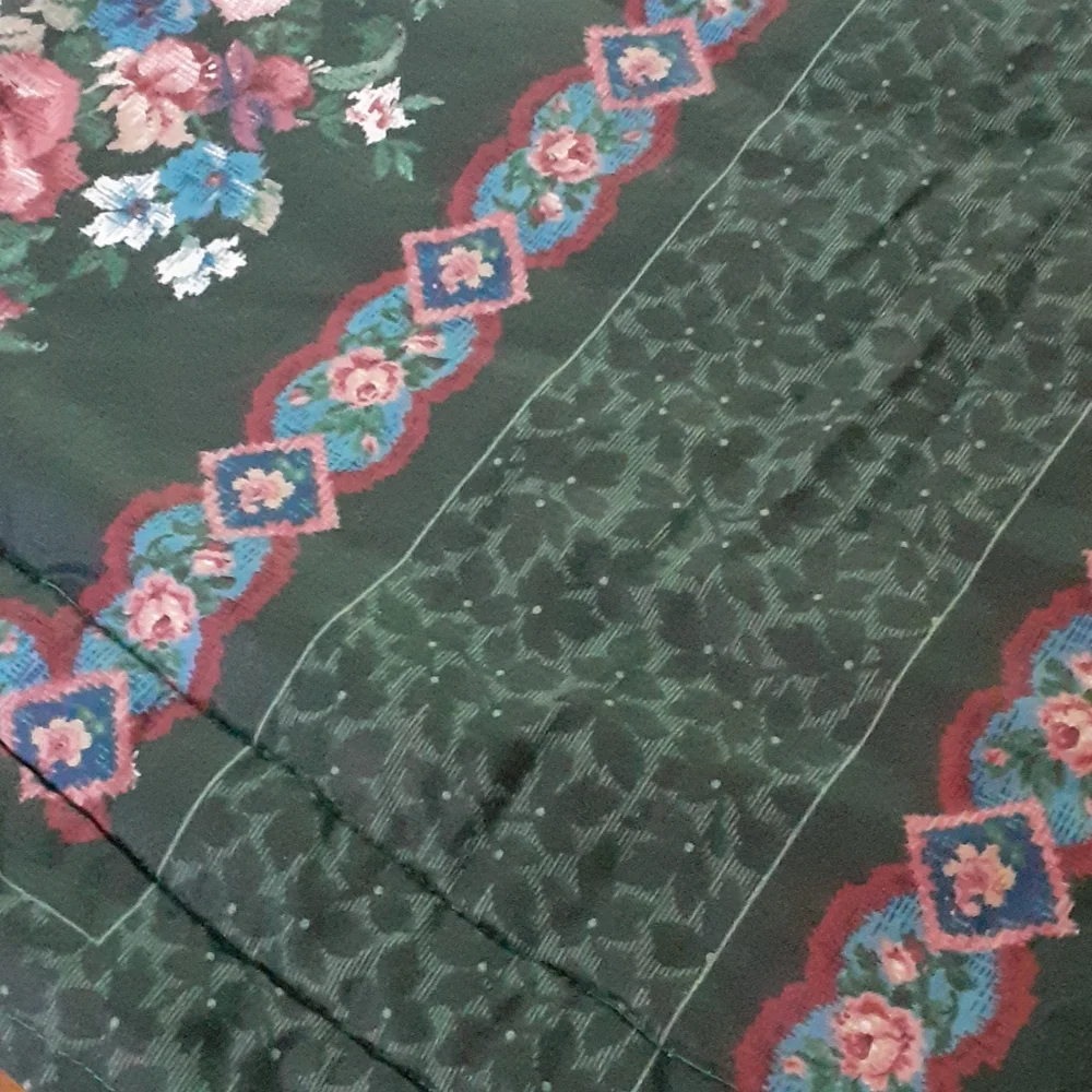 Hand Crafted Quilt 58” x 45”, Great as a Lap Quilt